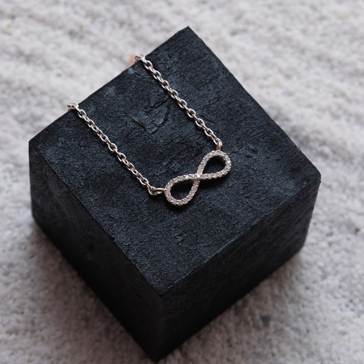 Infinity Sterling Silver Necklace