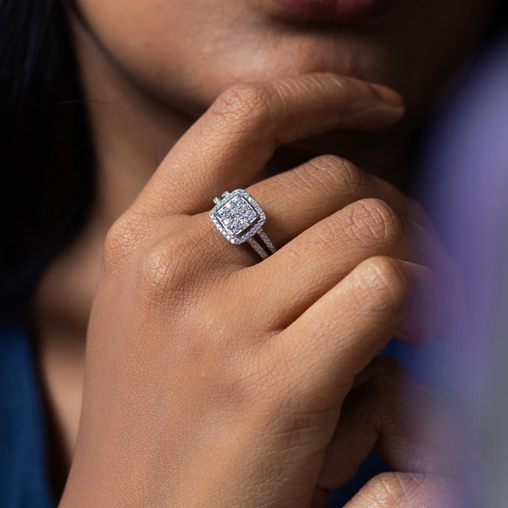 Dazzle Sterling Silver Ring