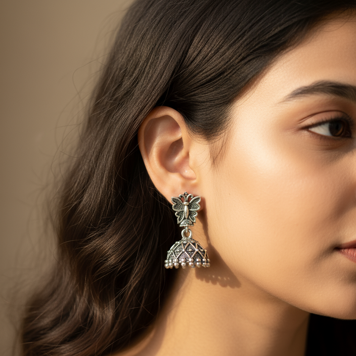 Set of 12 Earrings with Folding Jhumka Box