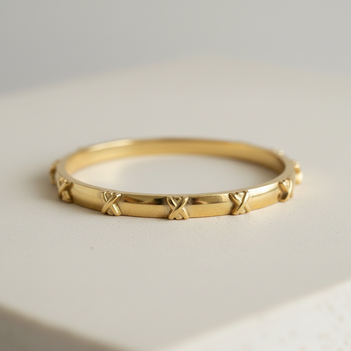 Xoxo Bracelet- 18k Gold Plated