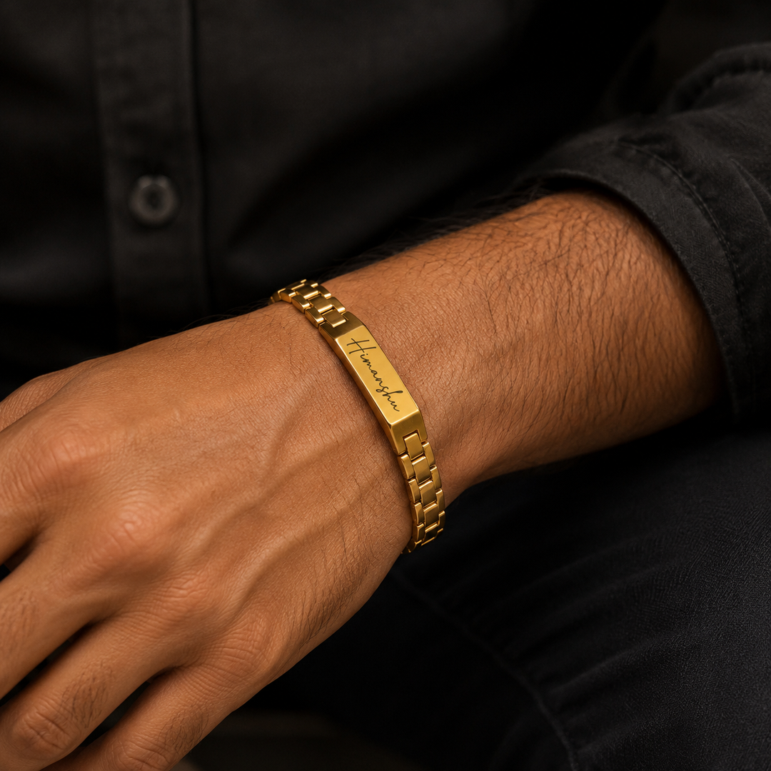 Personalised Signature Style Bracelet