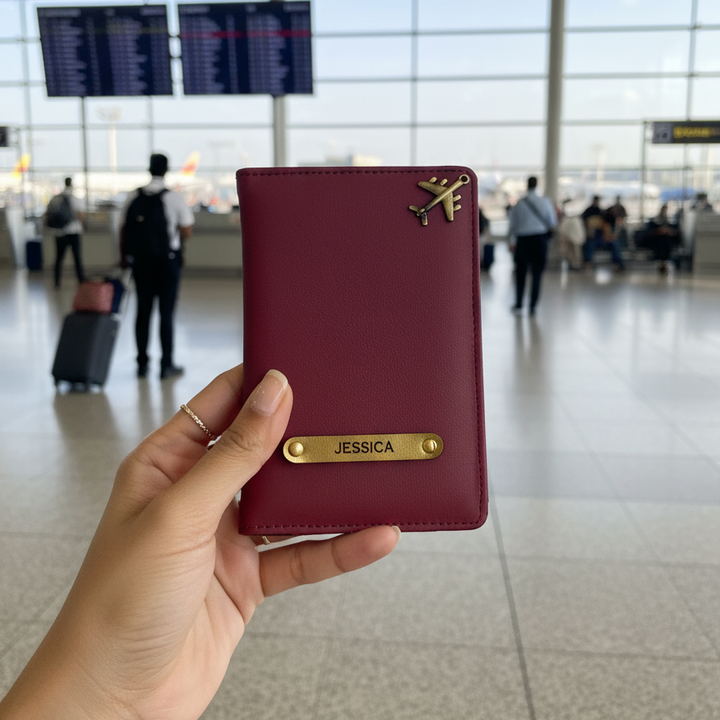 Personalised Passport Cover