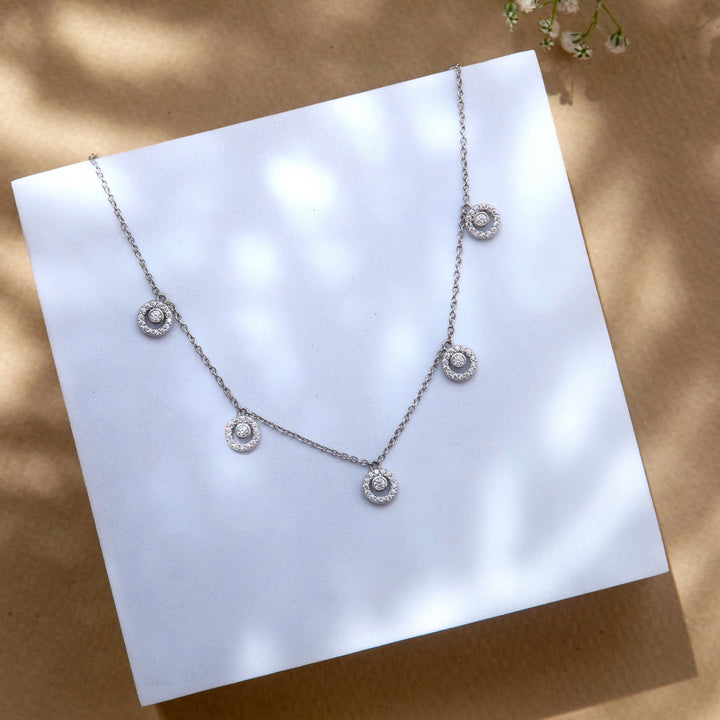 Pure Elegance Sterling Silver Necklace