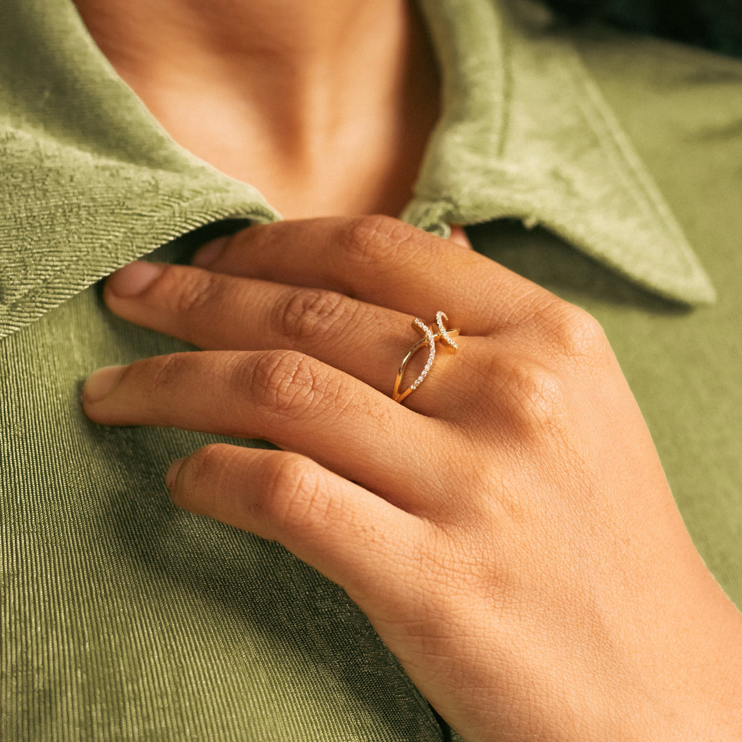 Sleek Elegant Sterling Silver Ring